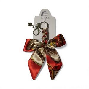 Lulla Collection Silk Scarf Keychain NWT **